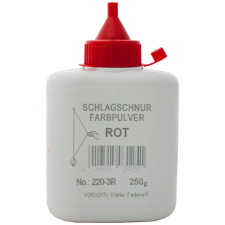 Ersatzkreide für Schlagschnurgerät rot 250g