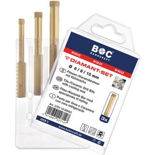 Diamant-Fliesenbohrer-Set Bohrcraft