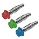 Bohrschrauben END Farbwunsch Edelstahl A2 E-X BOHR RS