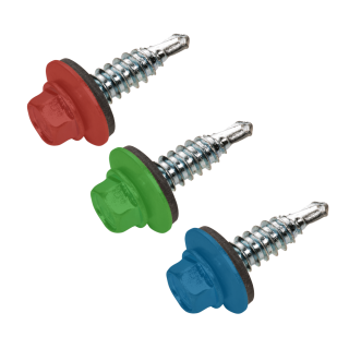 Bohrschrauben END Scheibe Edelstahl A2 E-X BOHR RS 16 6,3x25 100 Stück