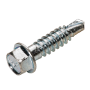 Bohrschrauben END Scheibe Edelstahl A2 E-X BOHR RS 16 6,3x25 100 Stück