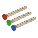 Fassadenschrauben END Scheibe E-VS 16 BZ 6,3x220 100 Stück
