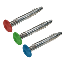 Bohrschrauben END Farbwunsch Edelstahl A2 E-X T25 BR RS 5,5x38 100 Stück