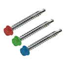 Bohrschrauben END Farbwunsch Edelstahl A2 E-X BOHR 2 5,5x25 100 Stück