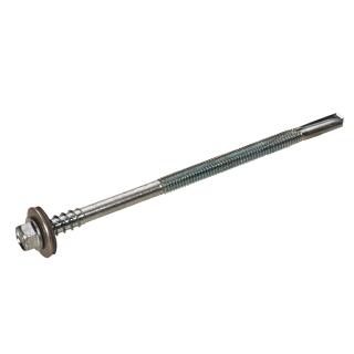 Bohrschrauben END Farbwunsch Edelstahl A2 E-X BOHR 5 HT 5,5x210 100 Stck