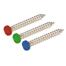 Spezialschrauben END Farbwunsch Edelstahl A2 E-XS AB 4,8x32 100 Stück