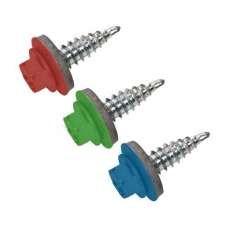 Bohrschrauben END Farbwunsch Scheibe E-VS BOHR RS 16 6,3x25 100 Stck