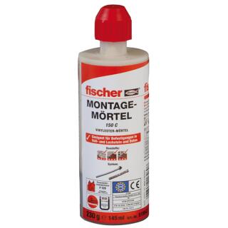 fischer Montagemörtel 150 C(D) S 1 Kart. 145ml, 2 Statikm. 10 Stück