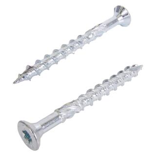 Reisser Holzbauschrauben HBS Senkkopf TX TG 10x80 Stahl verzinkt 50 Stück