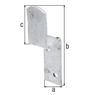 Zaunriegelhalter GAH feuerverzinkt 34x160 1 Stck