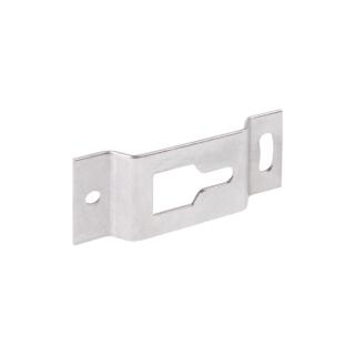 Befestigungsblech Edelstahl 75x32 1 Stück