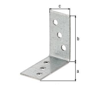 Winkelverbinder GAH verzinkt 40x40x20 1 Stück