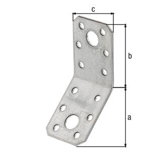 Winkelverbinder 135°abgewinkelt verzinkt GAH