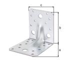 Schwerlast-Winkelverbinder GAH mit Sicke verzinkt 105x105x90 1 Stück