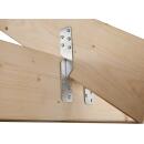 Sparren-Pfettenanker GAH universal verzinkt 33x33x210 1 Stück