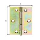 Scharnier GAH verzinkt 70x53x1,25 1 Stück