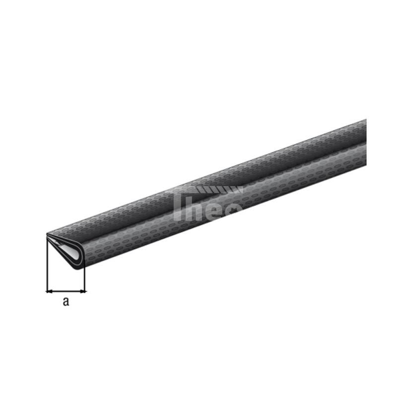 Kantenschutzprofil GAH Weich-PVC schwarz 10x7 1 Stück, 9,59 €
