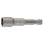Bohrcraft Steckschlüsseleinsatz ohne Magnet mit 1/4Zoll Antrieb SW 10x65mm 25 Stück