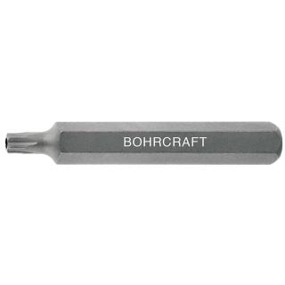 Torx-Bits m. Loch 10 mm 6-kant Schaft TR Bohrcraft