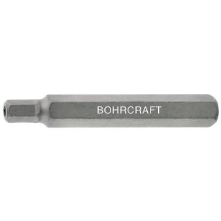 Bohrcraft Bits Innensechskant m.Loch 10 mm 6-kant Schaft SW 4x30mm 5 Stück