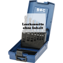 Bohrcraft Metall-Kassette dunkelblau M 13, leer 25-teilig für HSS-Spiralbohrer 338