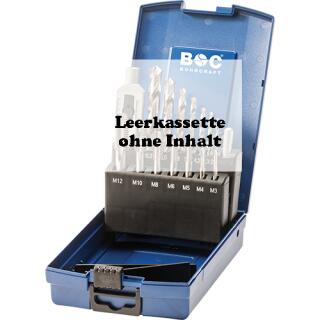 Bohrcraft Industrie-Kunststoffbox dunkelblau FS6-K leer für 6 HSS-Flachsenker DIN 373