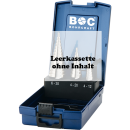 Bohrcraft Industrie-Kunststoffbox dunkelblau KS6-K leer f. 6 Kegelsenker 6,3/8,3/10,4/12,4/16,5/20,5