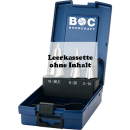 Bohrcraft Industrie-Kunststoffbox dunkelblau KS6-K leer f. 6 Kegelsenker 6,3/8,3/10,4/12,4/16,5/20,5