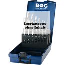 Bohrcraft Industrie-Kunststoffbox dunkelblau KR 13 leer für 25 HSS-Spiralbohrer DIN 338