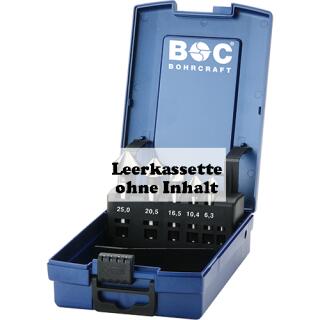 Bohrcraft Industrie-Kunststoffbox grau GK 12-K leer für 28 HGB DIN 352 + Spibo DIN 338