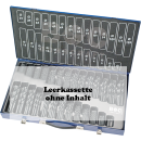 Bohrcraft Industrie-Kunststoffbox dunkelblau KR 601 leer für 41 HSS-Spiralbohrer DIN 338