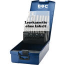 Bohrcraft Industrie-Kunststoffbox dunkelblau KR 591 leer für 51 HSS-Spiralbohrer DIN 338