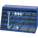 Bohrcraft BOHRER-DISPLAY blau für 980 Spiralbohrer 1,0-10,0 x 0,1/10,5-13,0 x 0,5 mm BD 980 leer