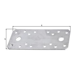 Flachverbinder GAH verzinkt 190x90x3,0 CC 1 Stück