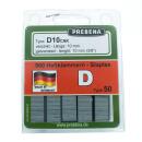 Heftklammern im Blister verzinkt Prebena D10CNK-B 960...