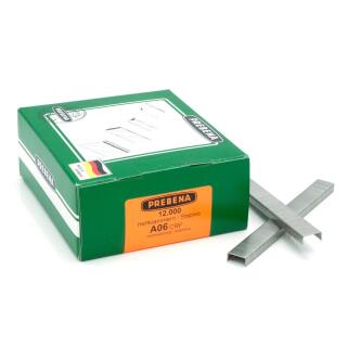 Heftklammern Edelstahl 1.4301 Prebena A06CRF 12000 Stück