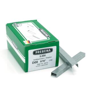 Heftklammern verzinkt Prebena D08CNK 5000 Stück
