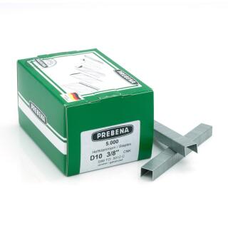 Heftklammern verzinkt Prebena D10CNK 5000 Stück