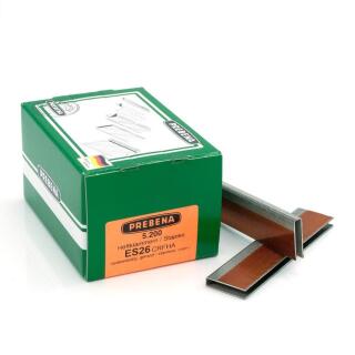 Heftklammern Edelstahl 1.4301 Prebena ES26CRFHA 5200 Stück