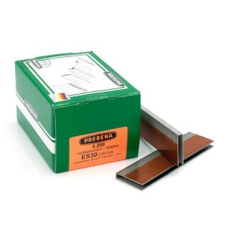 Heftklammern Edelstahl 1.4301 Prebena ES30CRFHA 5200 Stück