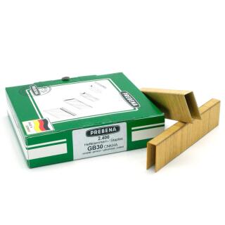 Heftklammern verzinkt geharzt Prebena GB30CNKHA 2400 Stück