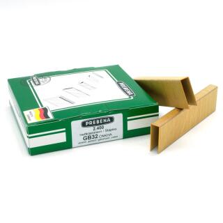 Heftklammern verzinkt geharzt Prebena GB32CNKHA 2400 Stück