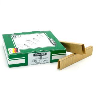 Heftklammern verzinkt geharzt Prebena H25CNKHA 3100 Stück