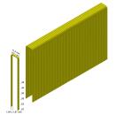 Heftklammern Edelstahl 1.4301 ETA Prebena Q44CRFHA-ETA 7500 Stück