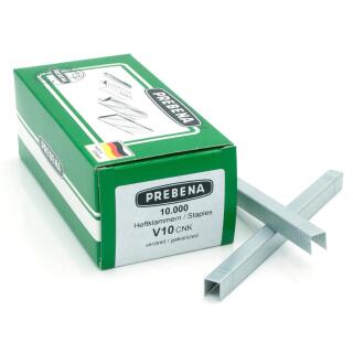 Heftklammern verzinkt Prebena V10CNK 10000 Stück