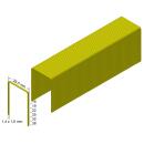 Heftklammern verzinkt geharzt Prebena WS16CNKHA 12300...