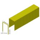 Heftklammern verkupfert Prebena WZ24CVK 8600 Stück