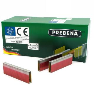 Heftklammern Edelstahl 1.4301 ETA Prebena Z64CRFHA-ETA 6000 Stück