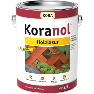 Koranol Holzlasur Goldkiefer 2,5 l Eimer