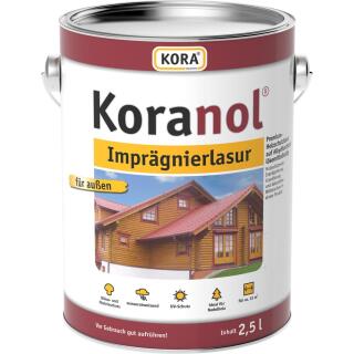 Koranol Imprägnierlasur Pinie/Kiefer 5 l Eimer